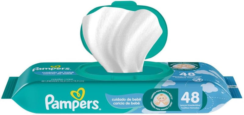 Pampers Lenços Umedecidos Cuidado de Bebê 576 unidades