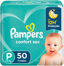 Fralda Pampers Confort Sec M 196 Unidades, Pampers