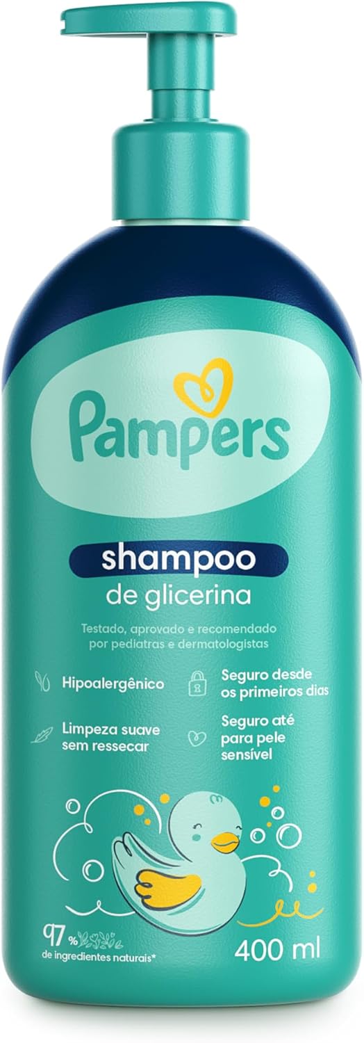 PAMPERS SHAMP GLICERINA 400ml