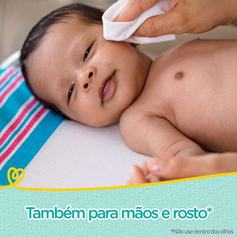 Lenços Umedecidos Pampers Recém-Nascido 48 Unidades