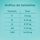 Pampers Pants Ajuste Total Fralda com cintura elástica XG 46 Unidades