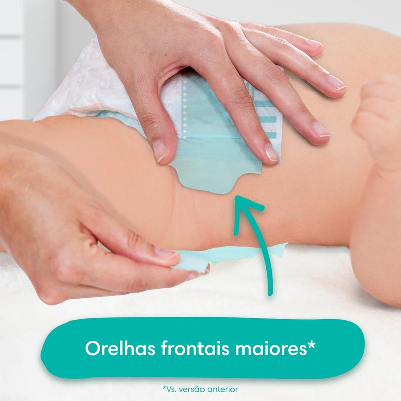 Fralda Pampers Confort Sec P - 72 fraldas