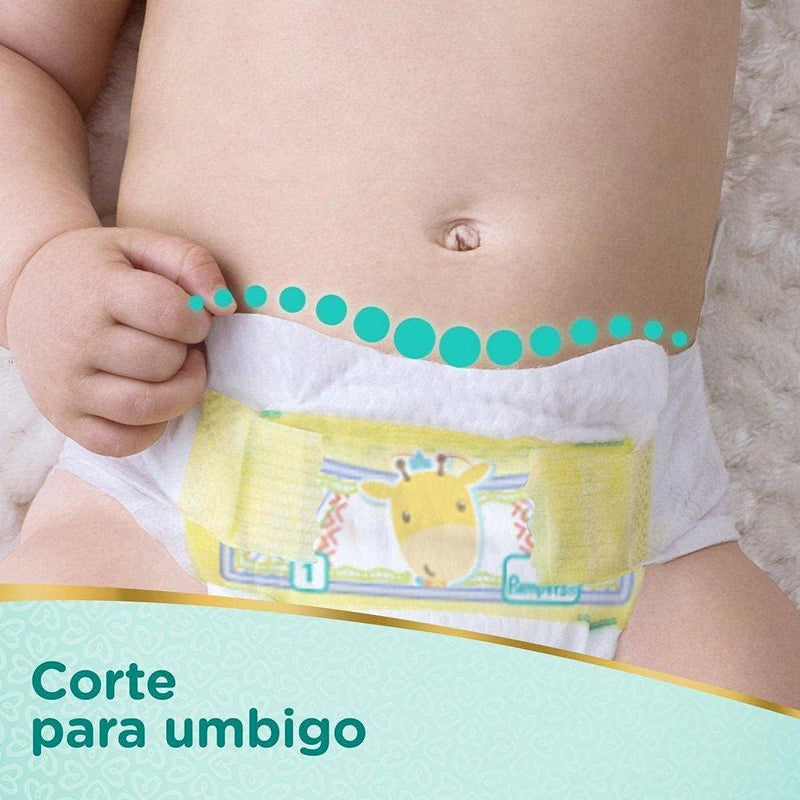 Kit Fralda Pampers Premium Care Recém Nascido com 80 unidades - Até 4kg