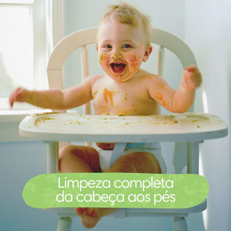 Lenços Umedecidos Pampers Aroma de Aloe Vera 48 Unidades, Pampers