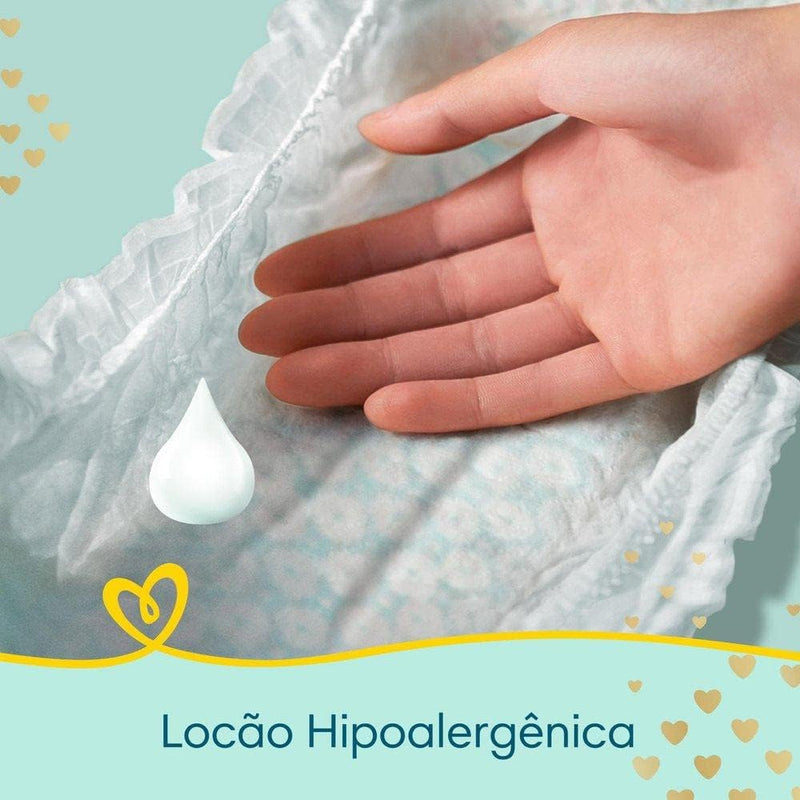 Kit Fralda Pampers Premium Care Nova Jumbo Tamanho Xxg 168 Unidades