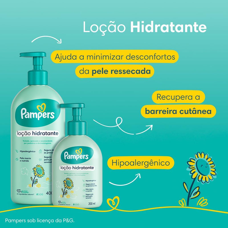 PAMPERS LOC HID CPO GIRASSOL 400ml