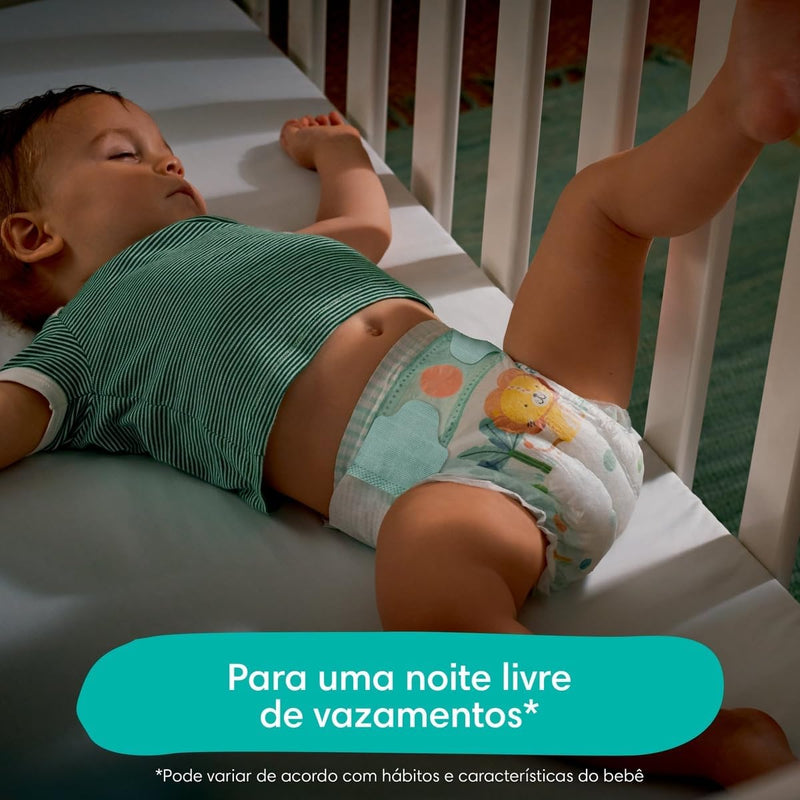 Fralda Pampers Confort Sec M 196 Unidades, Pampers