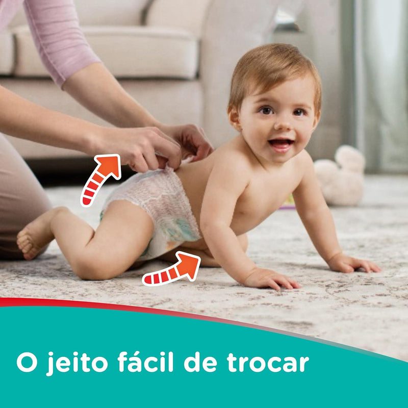 Pampers Pants Ajuste Total Fralda com cintura elástica XG 46 Unidades