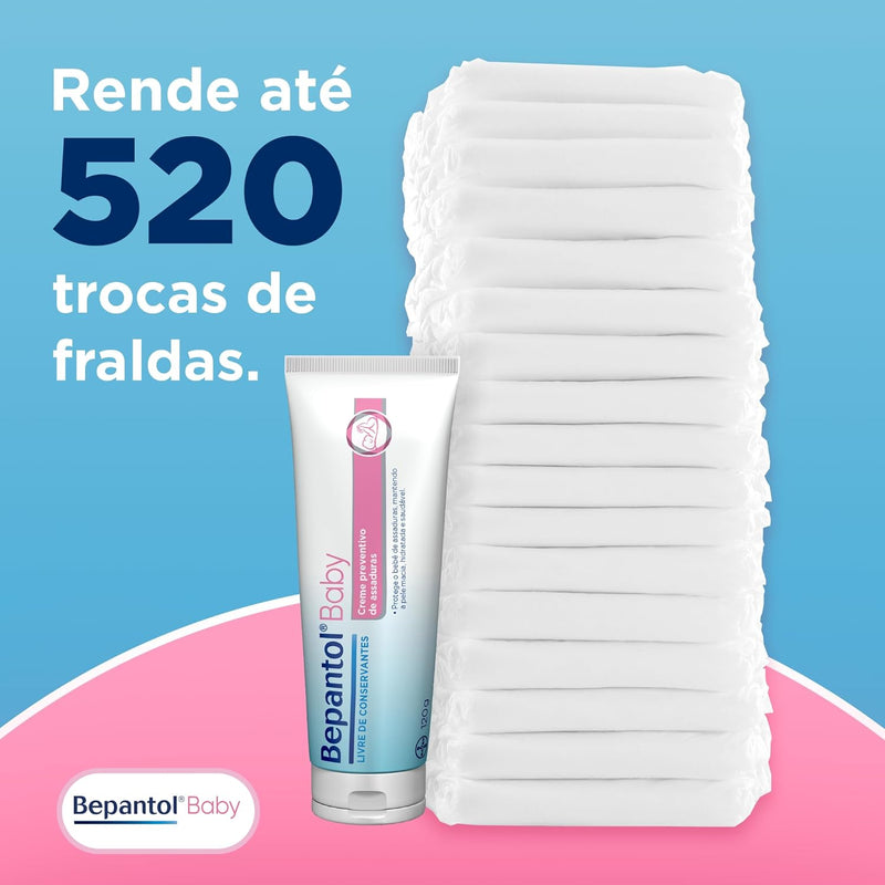 Bepantol Baby Pomada Assadura Bebe 120g Hipoalergênica