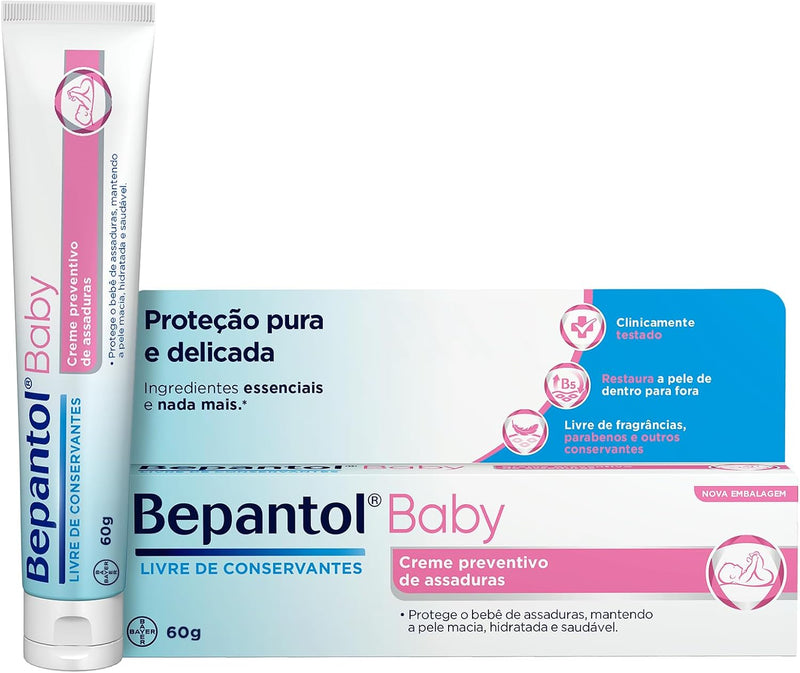 Bepantol Baby Pomada Assadura Bebe 60g Hipoalergênica