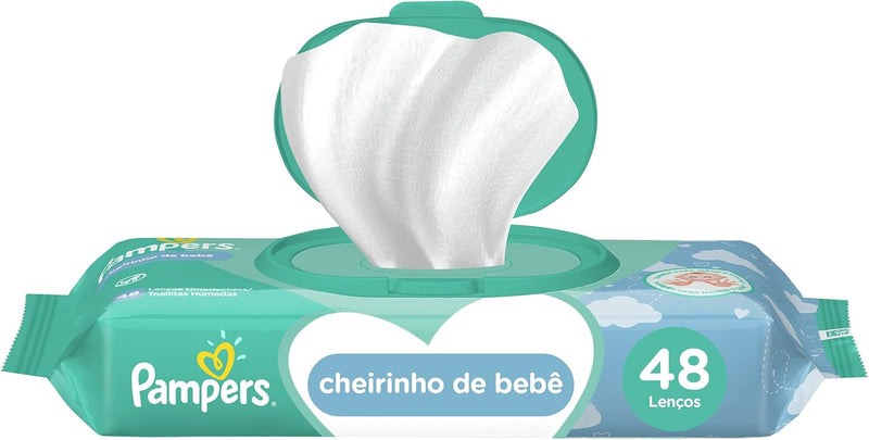 Pampers Lenços Umedecidos Cuidado de Bebê 576 unidades