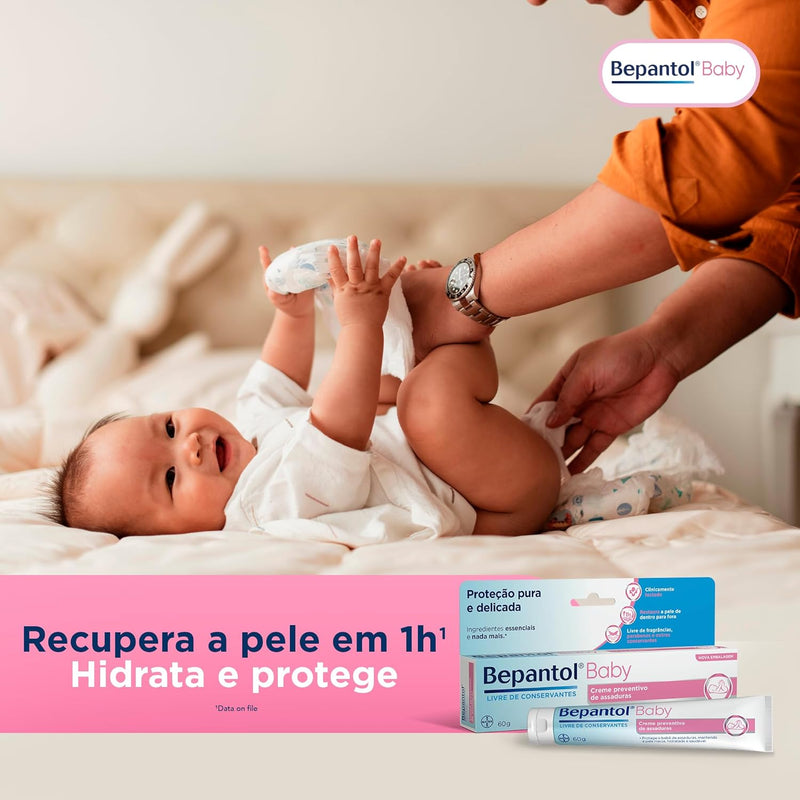 Bepantol Baby Pomada Assadura Bebe 60g Hipoalergênica