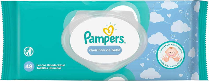 Pampers Lenços Umedecidos Cuidado de Bebê 576 unidades