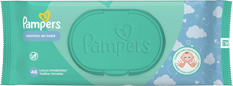 Pampers Lenços Umedecidos Cuidado de Bebê 576 unidades