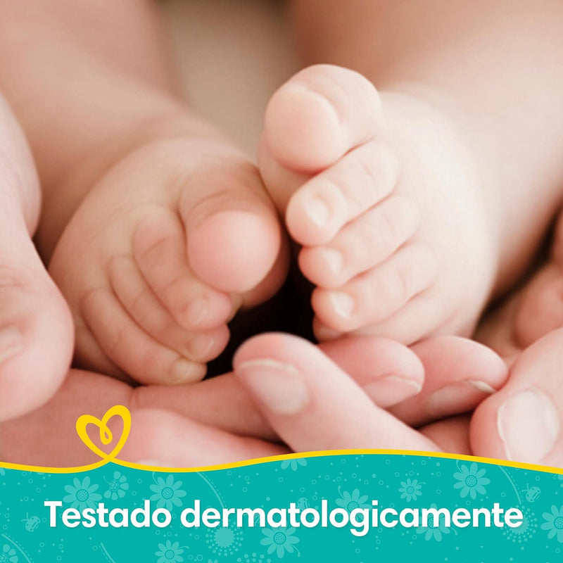 Lenços Umedecidos Pampers Aroma de Aloe Vera 48 Unidades, Pampers