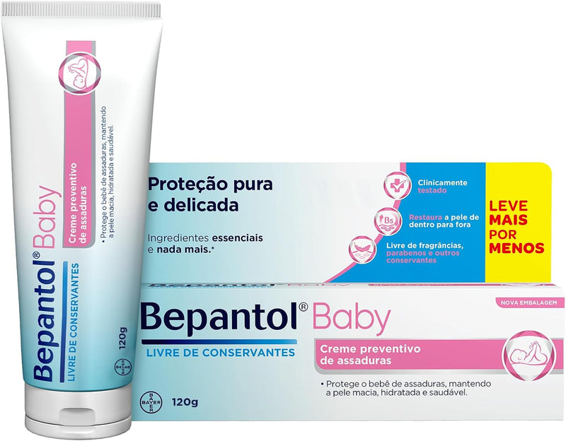 Bepantol Baby Pomada Assadura Bebe 120g Hipoalergênica