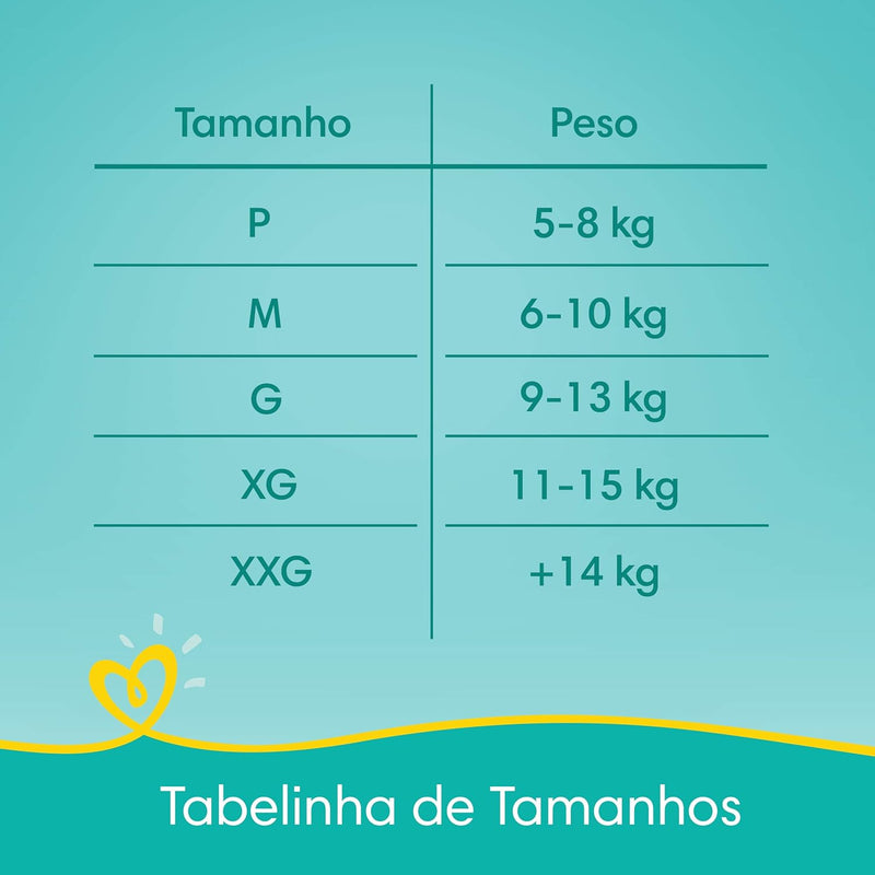 Fralda Pampers Confort Sec XG 148 Unidades, Pampers