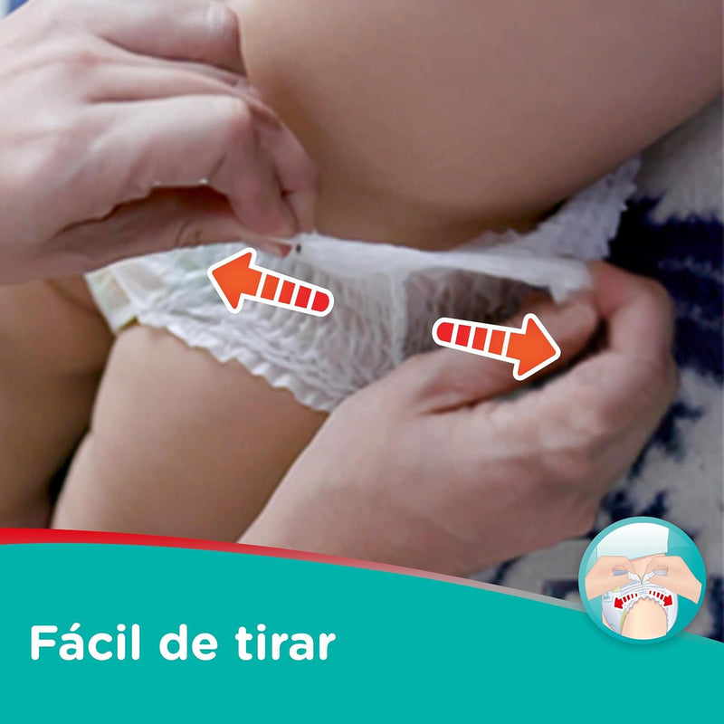 Pampers Pants Ajuste Total Fralda com cintura elástica XXG 42 Unidades