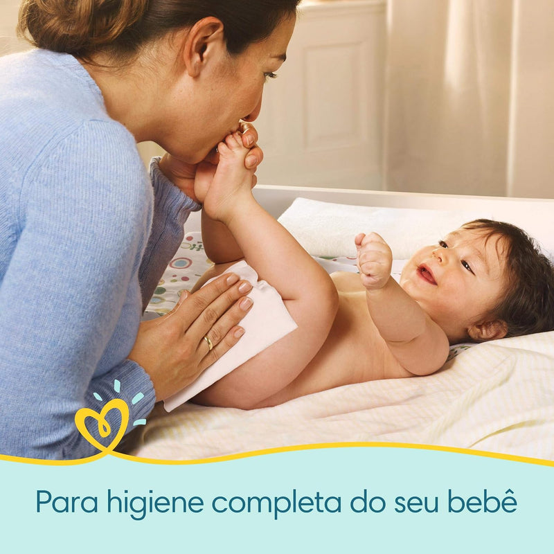 Lenços Umedecidos Pampers Higiene Completa - 192 lenços