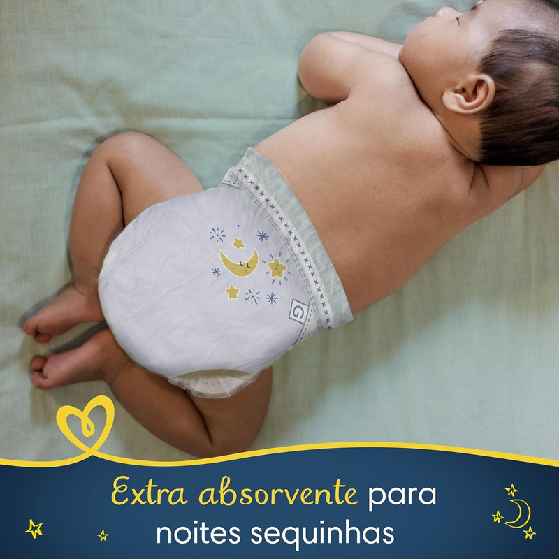 Fralda Pampers Ajuste Total Noturna XG 26 Unidades