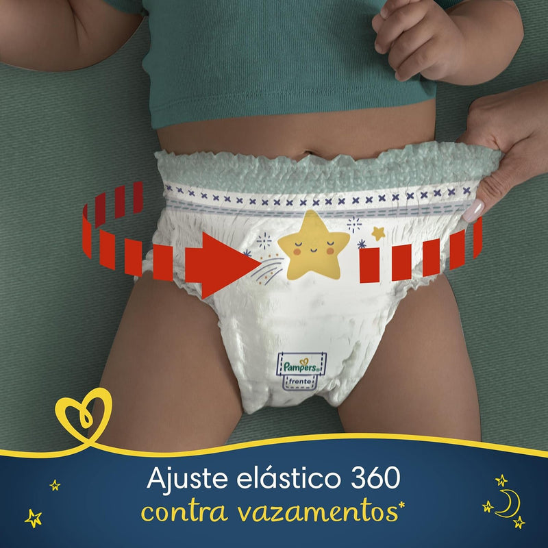 Fralda Pampers Ajuste Total Noturna G 30 Unidades