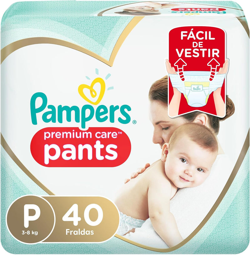 Fralda Pampers Pants Premium Care P - 40 fraldas